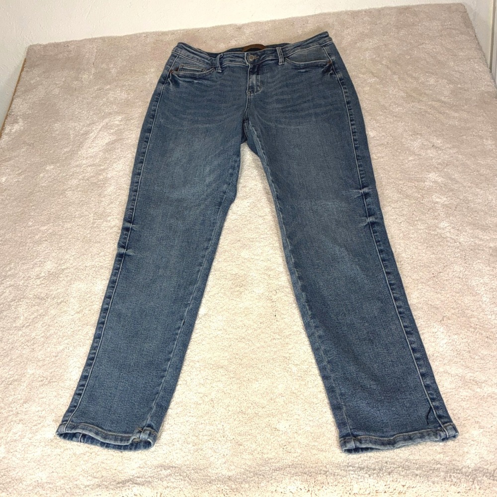 Judy Blue Blue Skinny Jeans - 13/31 - JB88946-MD Stretch Denim‎ Casual Classic